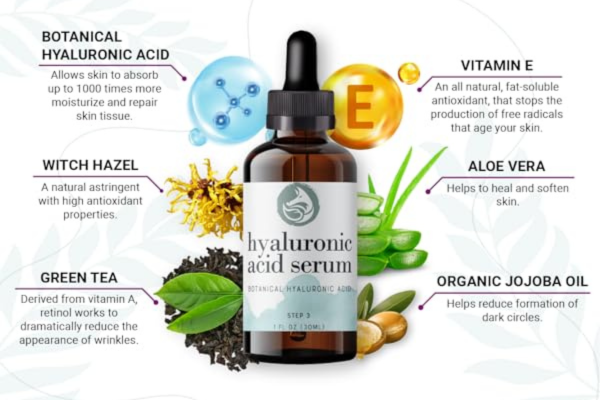 Ingredients: Hyaluronic Acid Serum