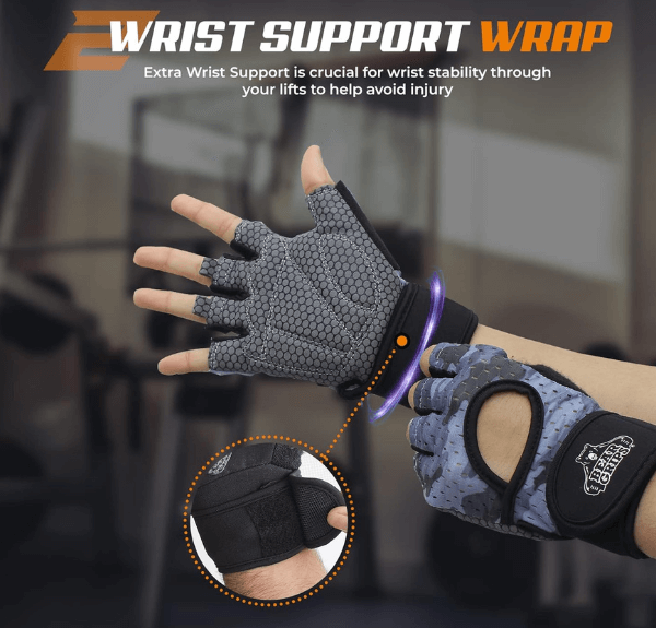 Bear Grips Gloves Wrist Support