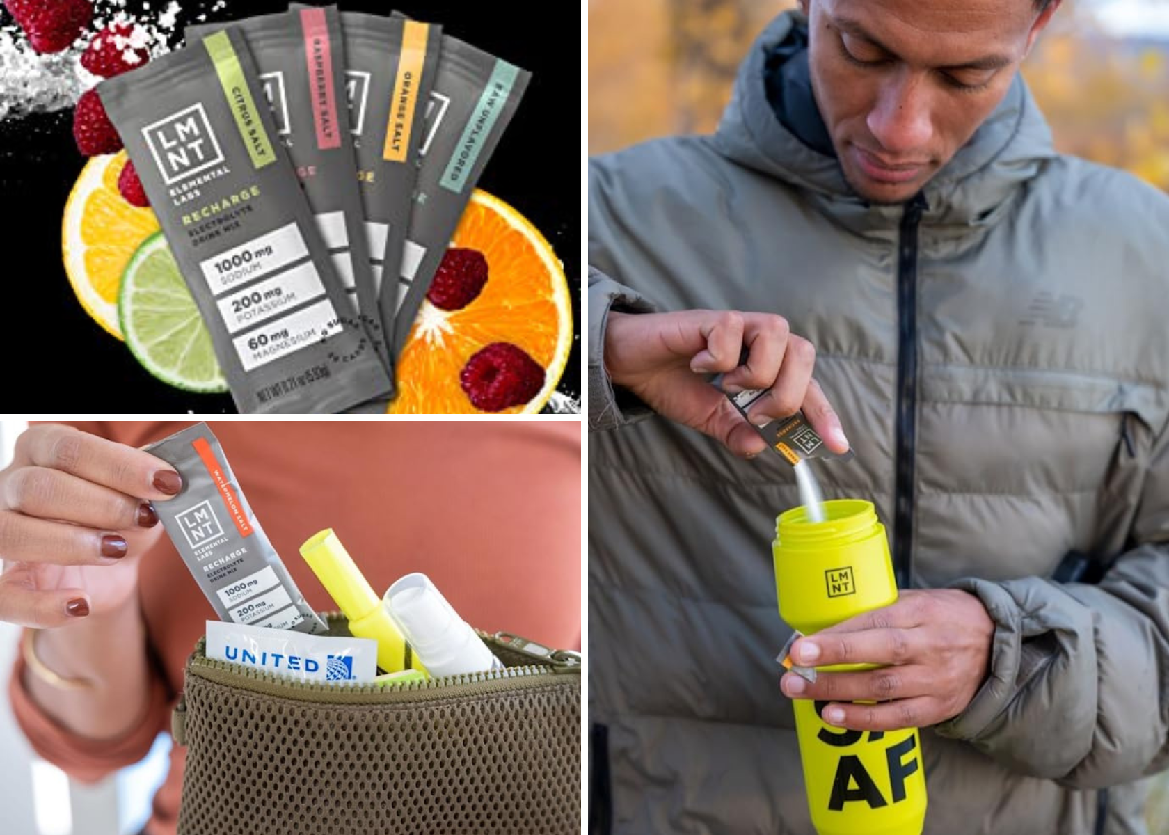 LMNT Zero-Sugar Electrolyte Drink Mix 