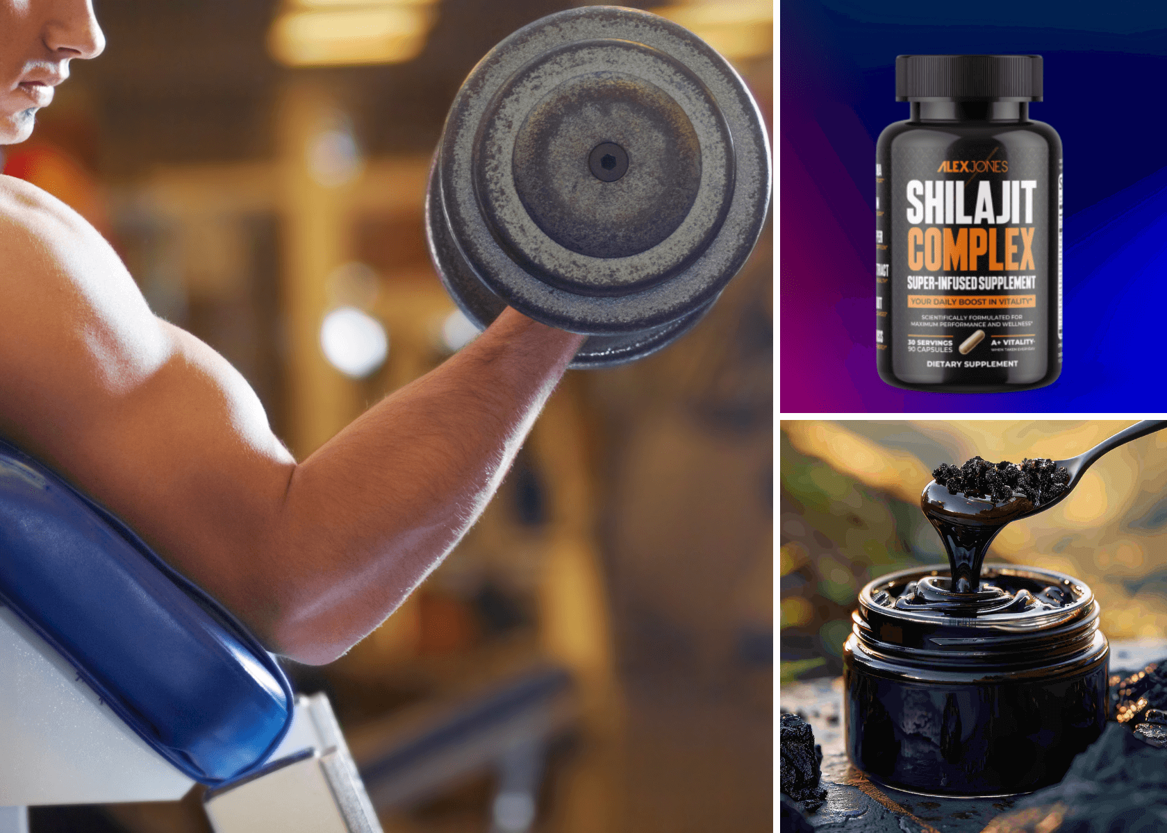 Shilajit Benefits for Male Testosterone 