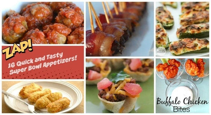 16 Quick and Tasty Super Bowl Appetizers