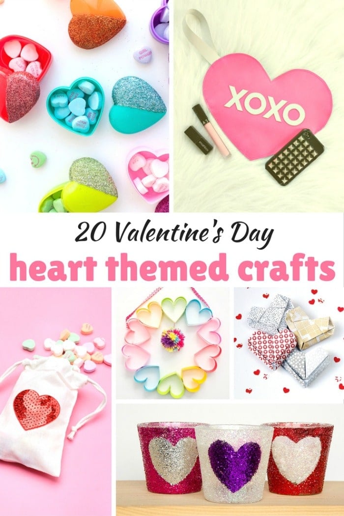 20 Valentine's Day Heart Crafts