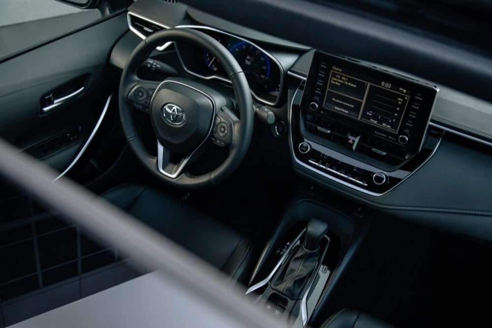 toyota corolla apex 2021 interior
