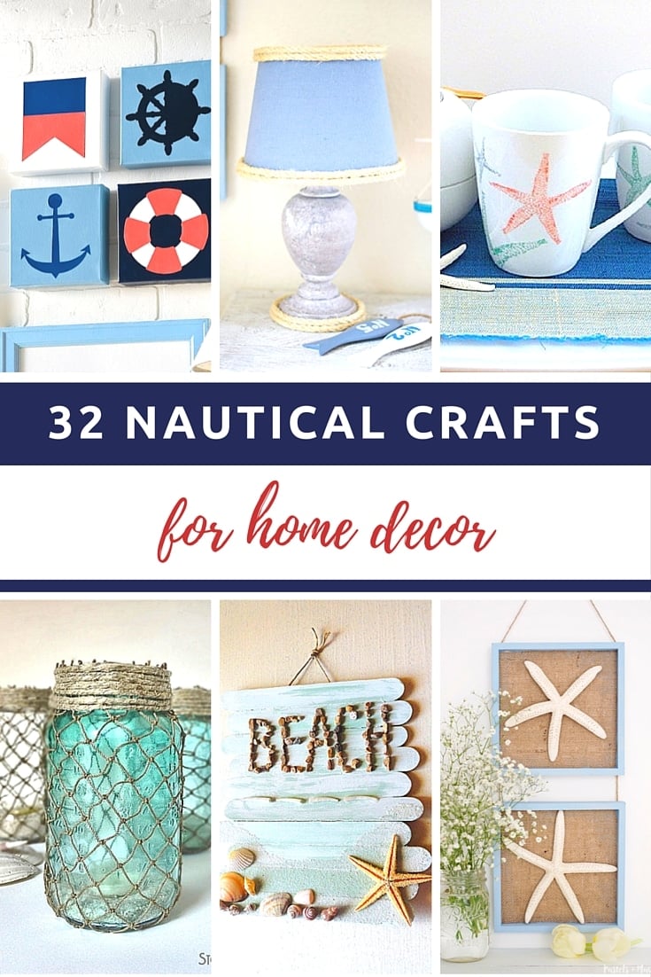32 Nautical Crafts For Home Decor Pinterest v2
crafts home decor, nautical theme home decor, nautical diy home decor