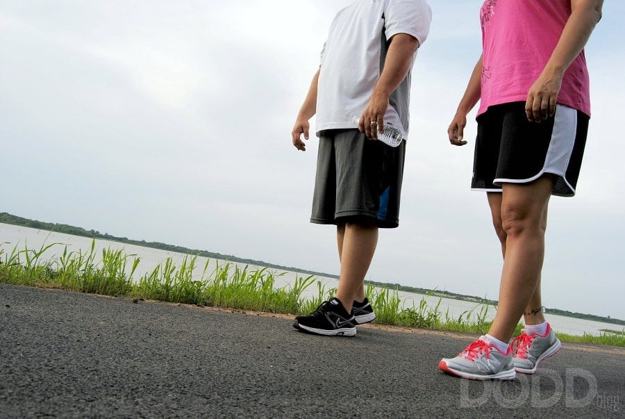 90 Day Challenge Couple walk