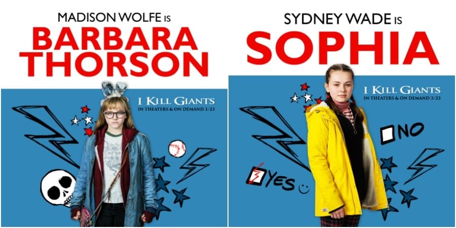 Barbara and Sophia I Kill Giants
