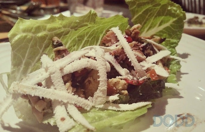 Carrabba's Small Plates Lettuce Wraps - carrabba's italian grill menu