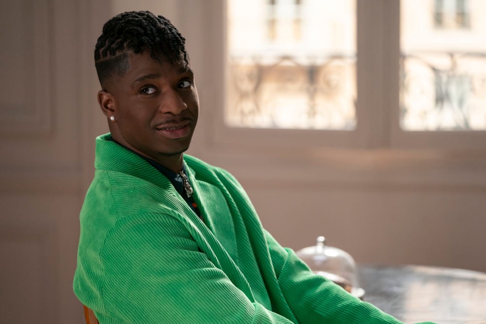 Samuel Arnold as Julien in Emily in Paris Season 4 