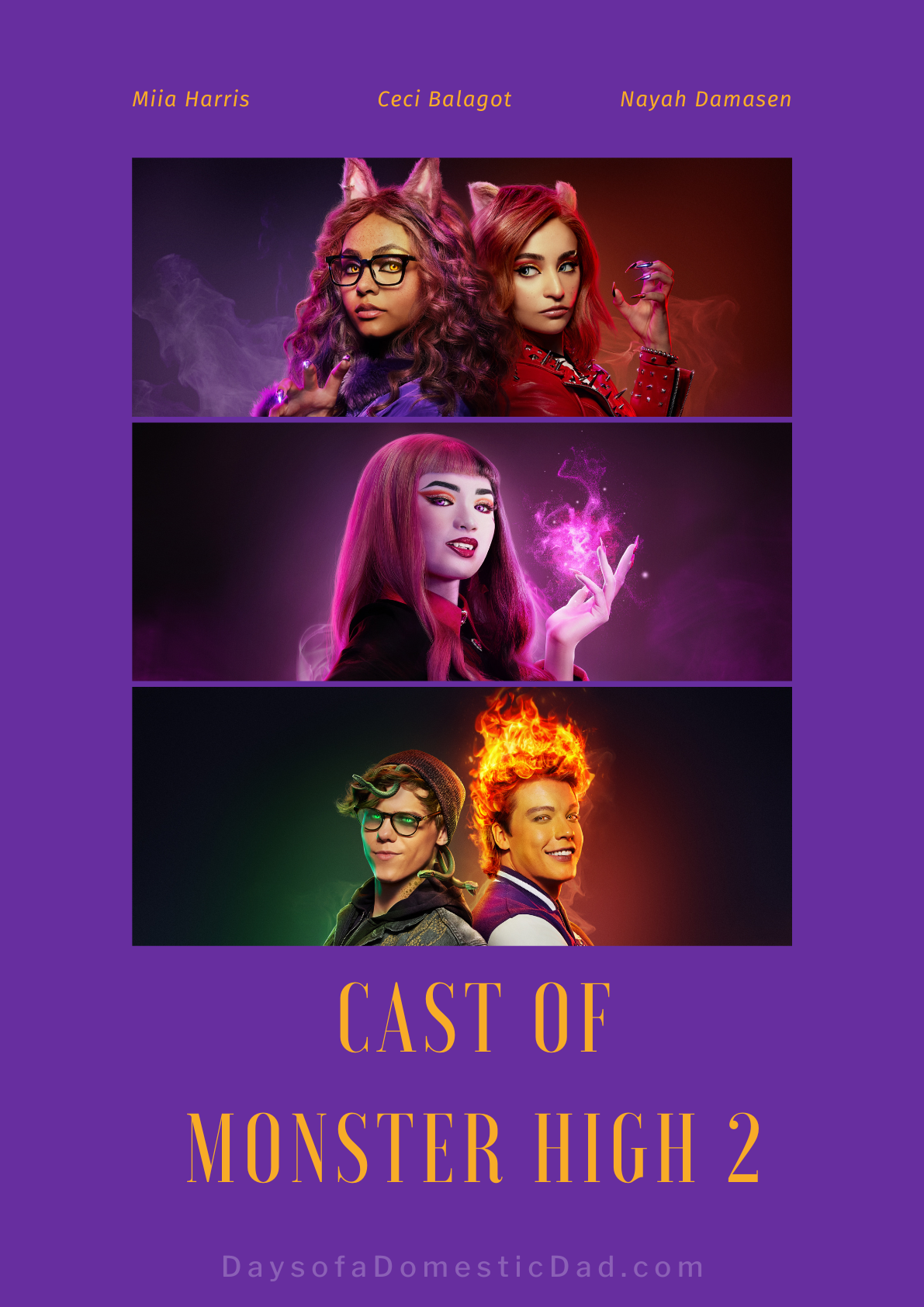 Cast of Monster High 2