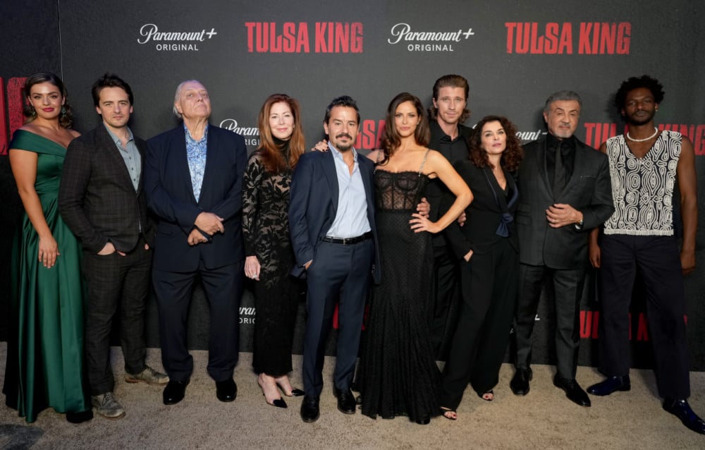 Cast of Tulsa King at premier