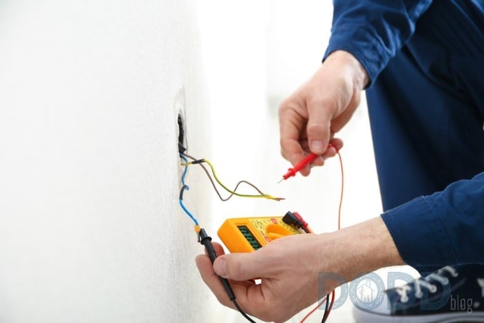 Retrofitting an Outlet behind a Wall Mount Television Using DIYZ