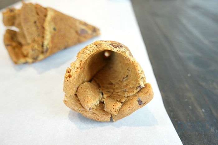 Chocolate Chip Cookie Cone