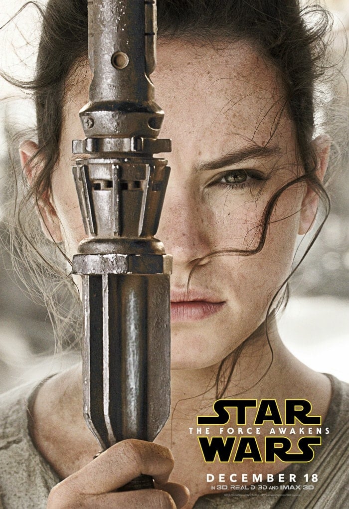 Daisy Ridley is Rey