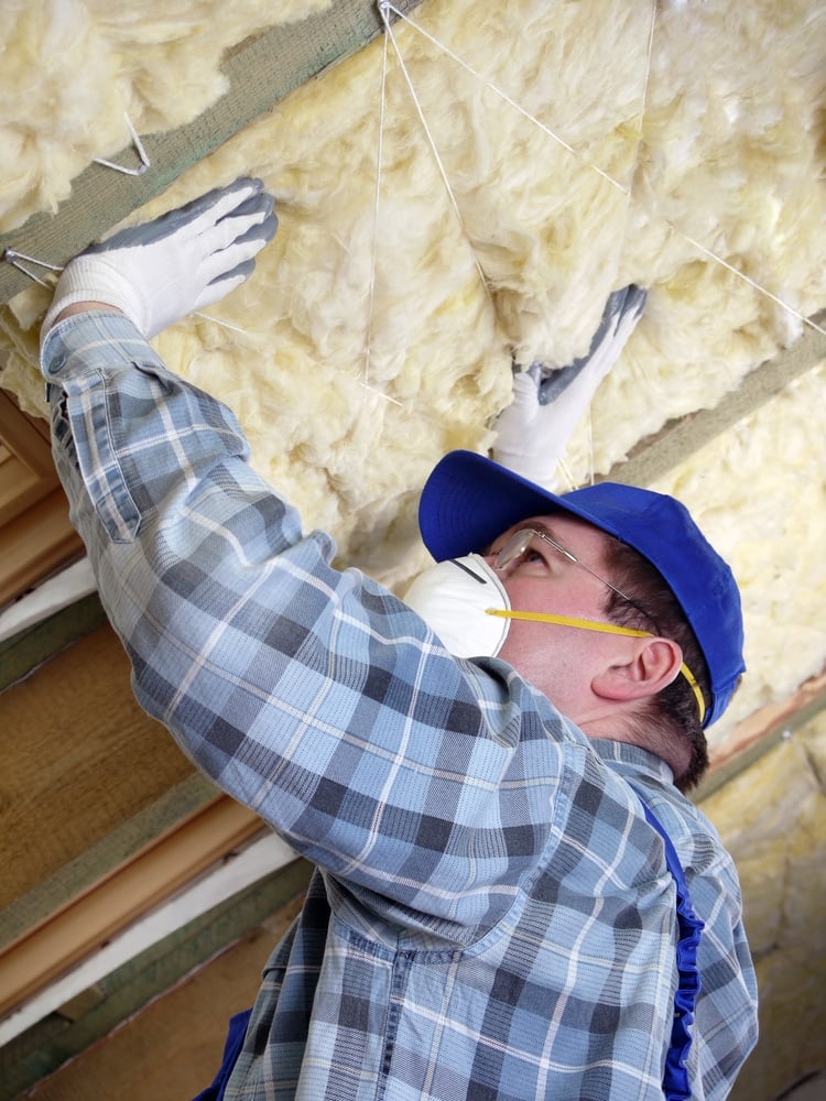 Attic thermal insulation
