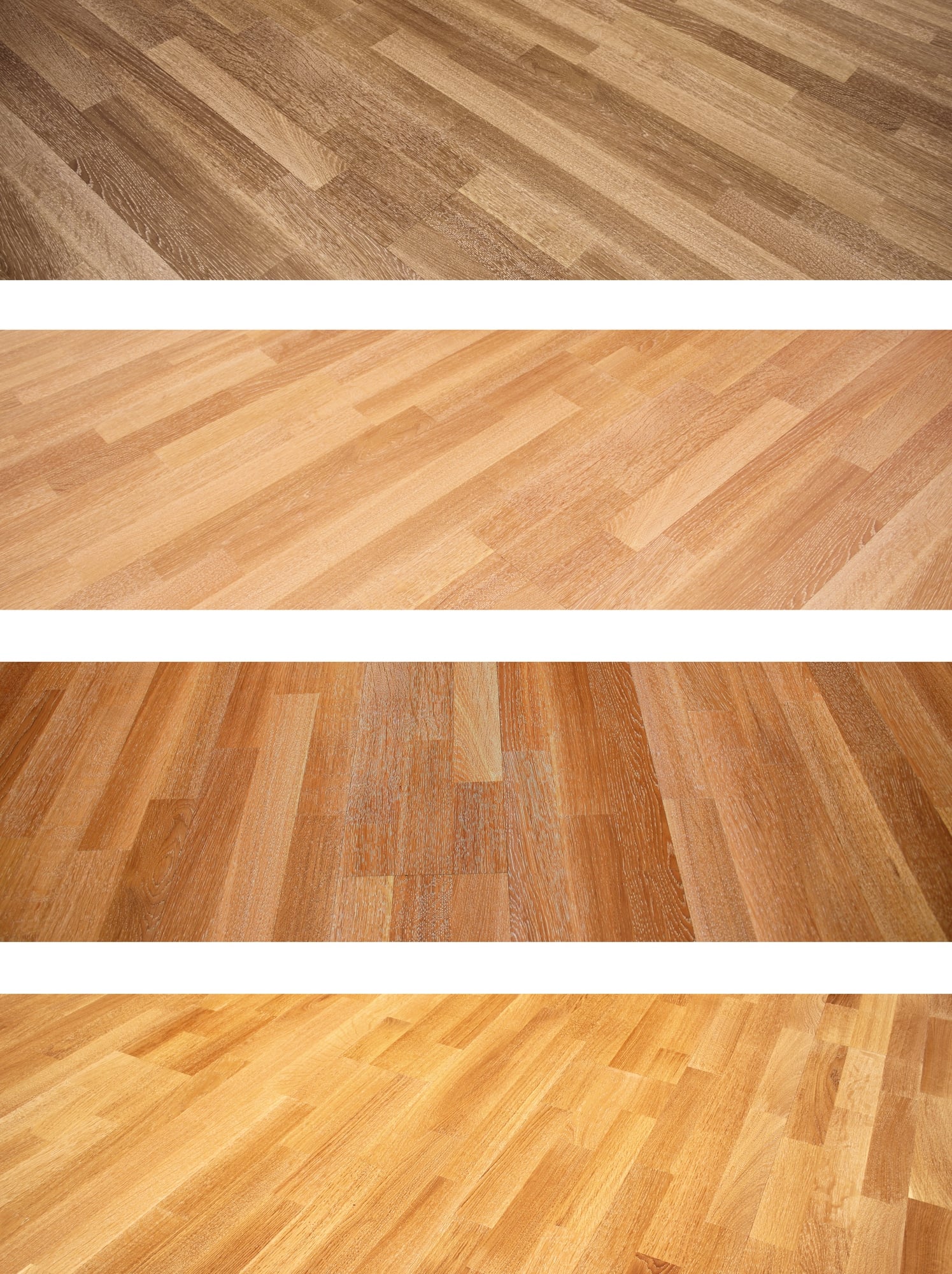 Assortment of floorboards