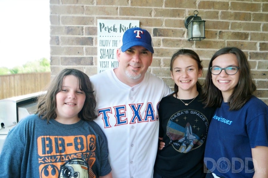 The girls and I Texas Rangers Lids Fathers Day - New Fathers Day Tradition