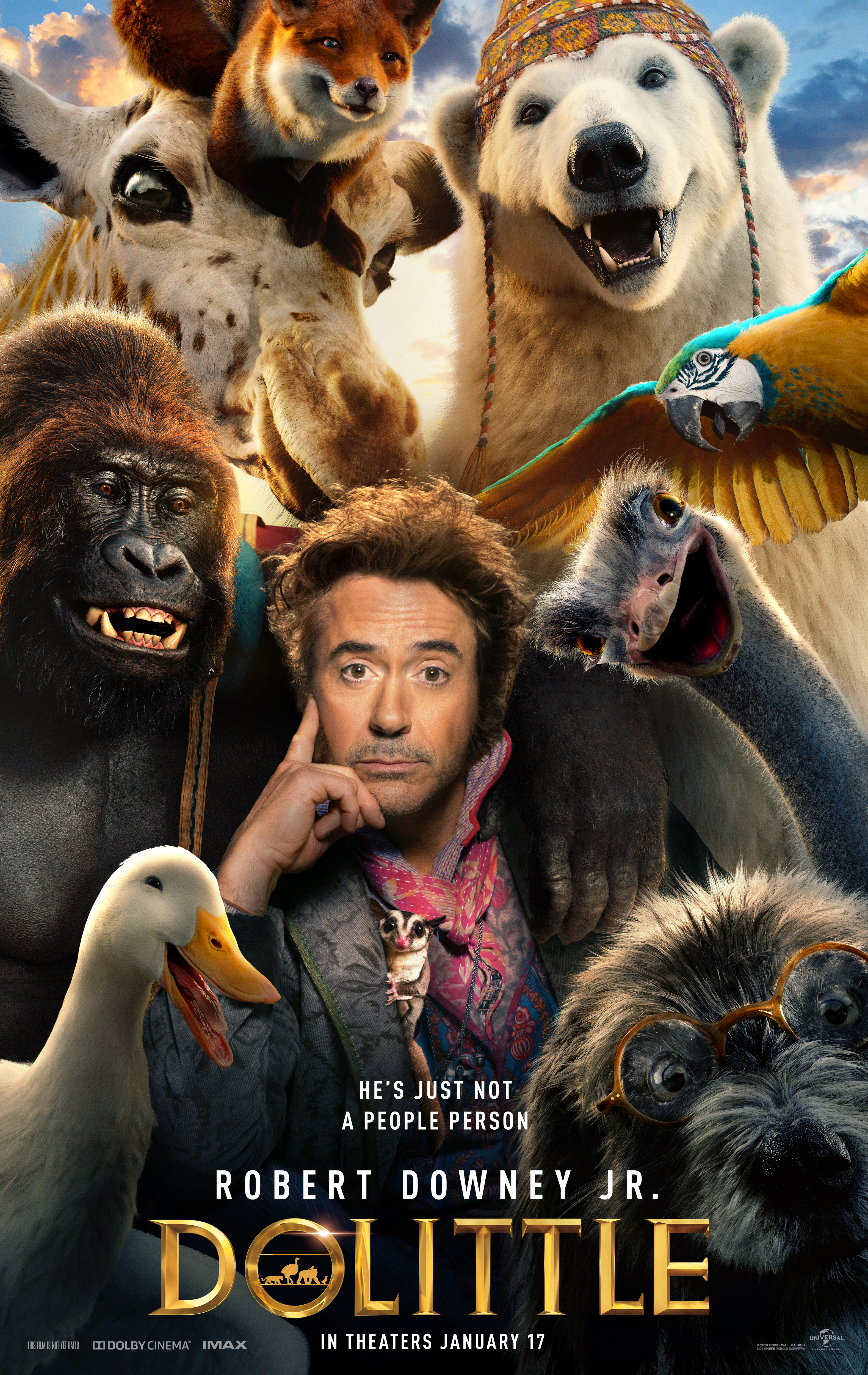 Robert Downey Jr. electrifies one of literature’s most enduring characters in a vivid reimagining of the classic tale of the man who could talk to animals: Dolittle.