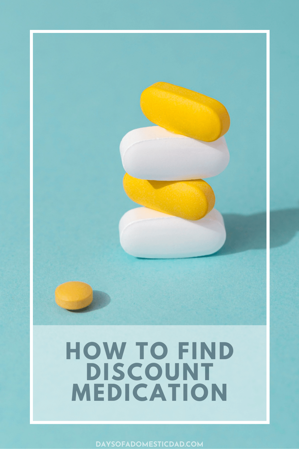 Medication - Text "How to find discount medication"