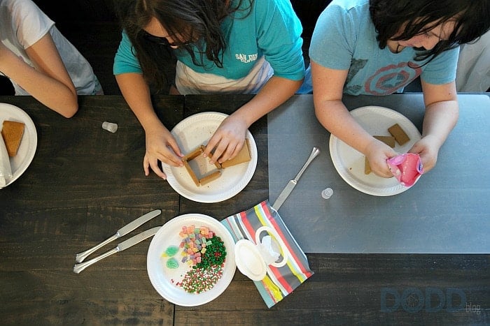 Huggies Mess Gingerbread House