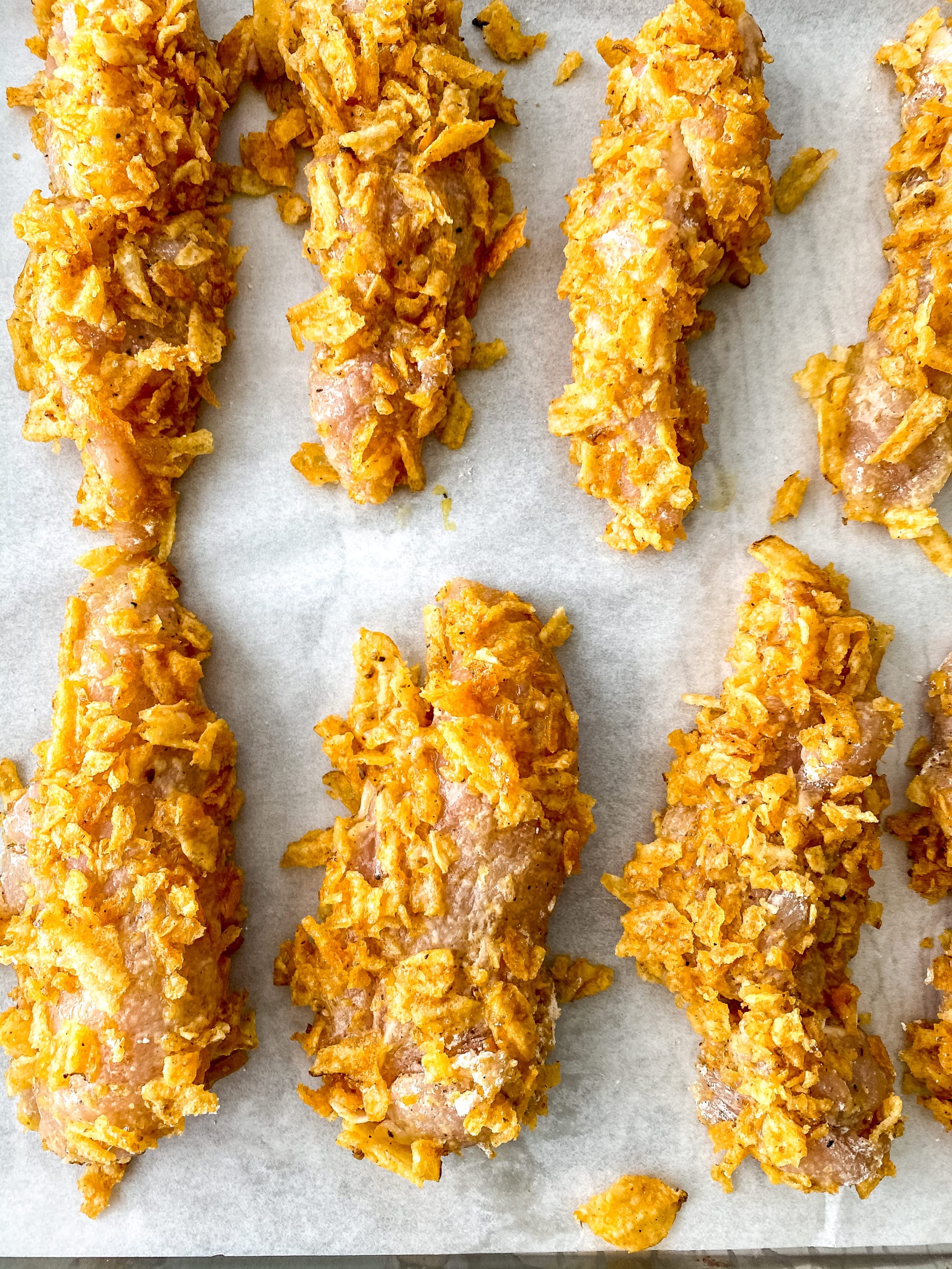 Crunchy Baked Chicken Tenders Recipe
