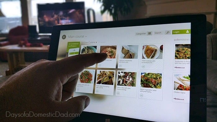 Intel Tablets Yoga 2 apps searching