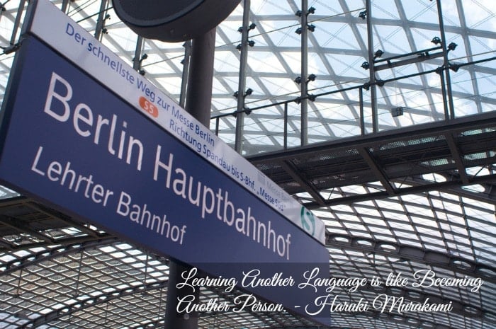 Learning another language