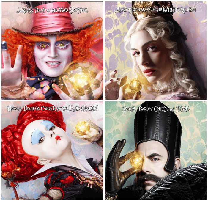 Meet the Cast of Alice Through the Looking Glass