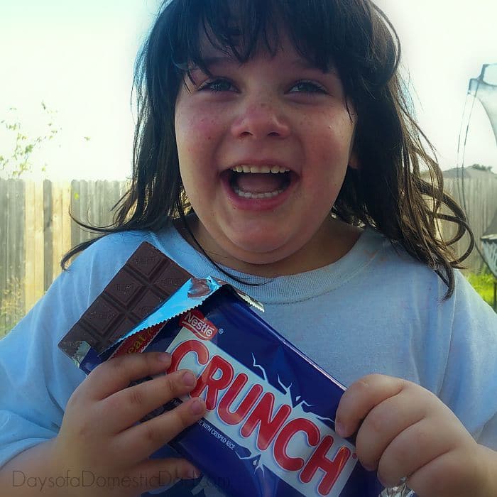 Nestle Crunch Escape Boredom Excited