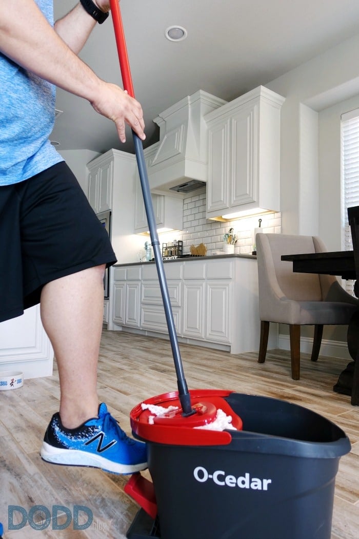 O-Cedar EasyWring Spin Mop & Bucket System