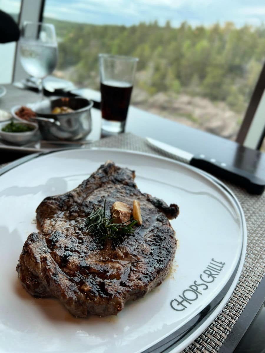 Royal Caribbean Chops Grill Steak