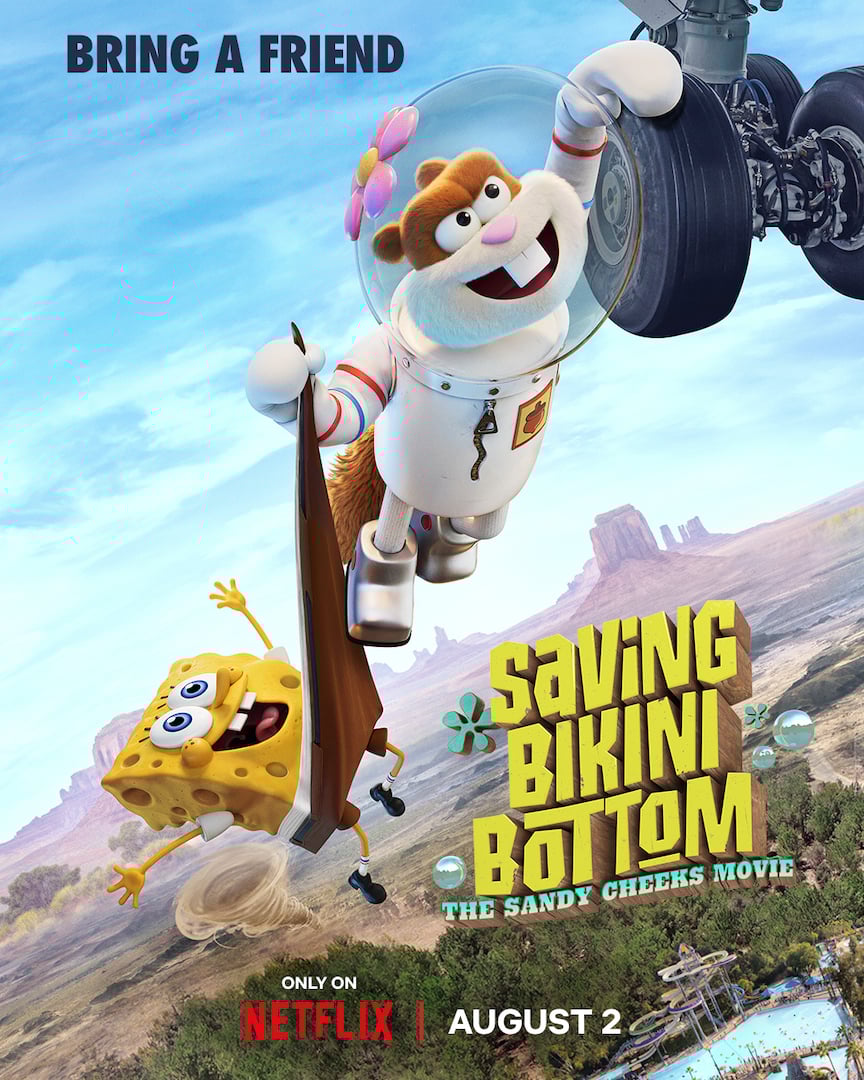SAVING BIKINI BOTTOM: THE SANDY CHEEKS MOVIE Official Key Art & Trailer Debut
