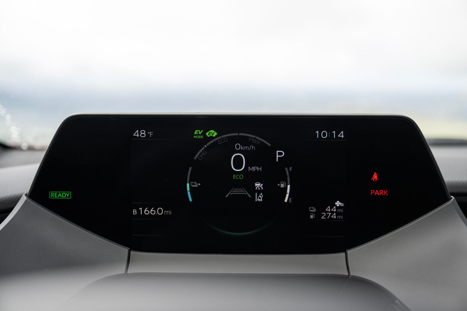 Toyota Prius Prime Dash