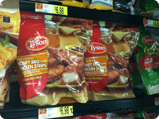 Tyson BBQ Chicken Strips