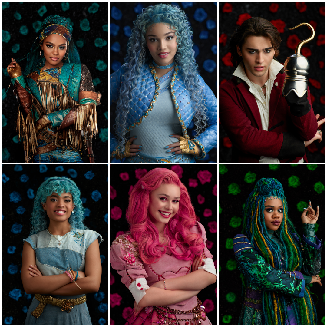 Cast of Descendants: The Rise of Red on Disney+
