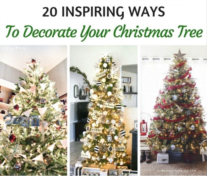 Ways to Decorate Your Christmas Tree