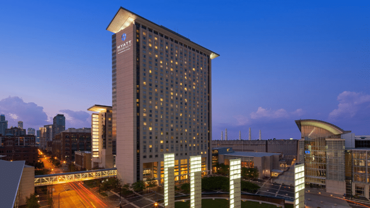 Newly Renovated Hyatt Regency McCormick Place in Chicago