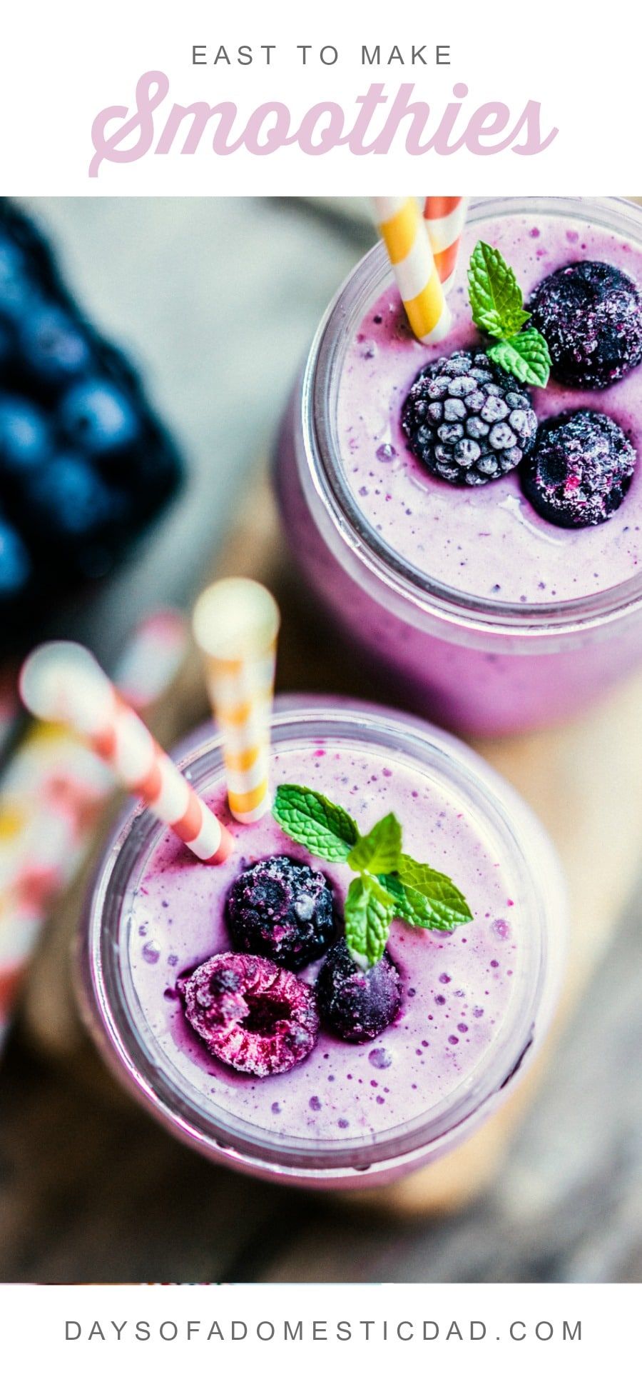 Easy to Make Smoothies to Start Your New Year