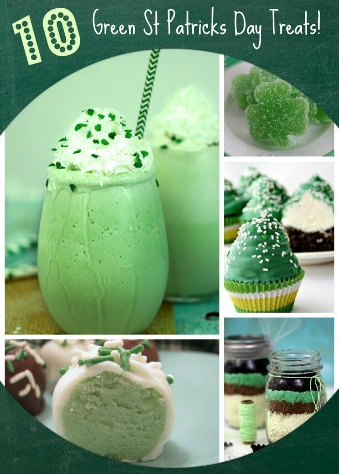 10 Green St Patrick’s Day Treats