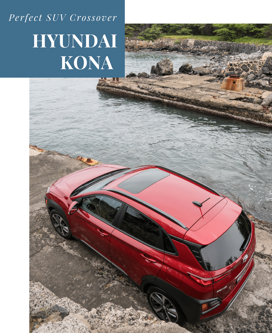 The Hyundai Kona is the Perfect SUV Crossover for “Urban Adventures”