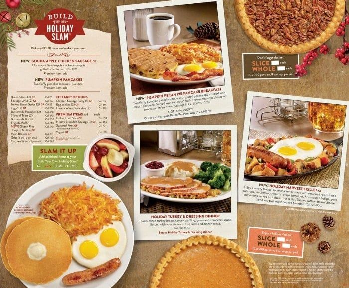 Denny’s Taste of the Holidays Menu