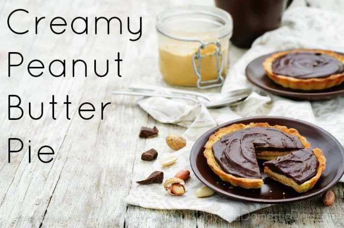 Super to Easy to Make Peanut Butter Pie
