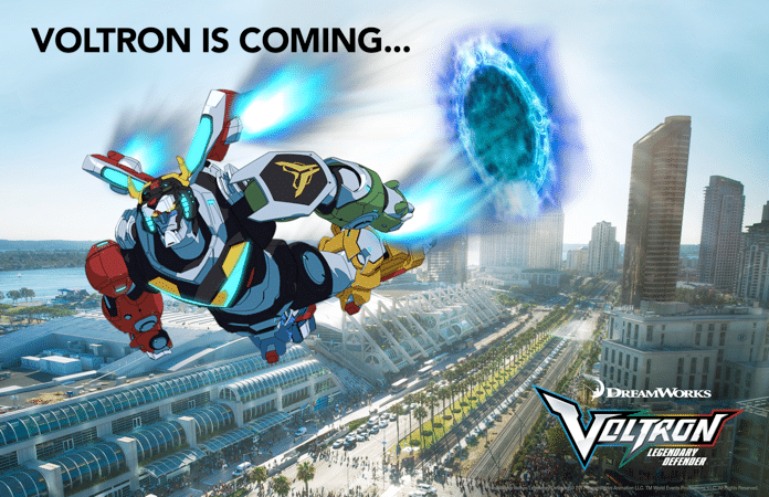 Voltron Legendary Defender to San Diego Comic-Con 2017