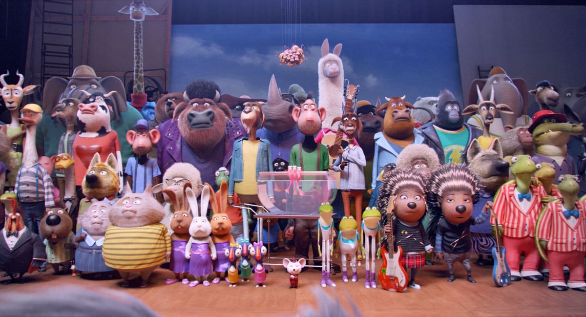 Everyone is Lined Up to get Their Copy of the Sing Special Edition on Blu-ray & DVD
