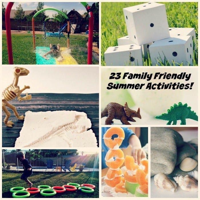 Keep the Family Entertained This Summer with a Few of These Family Friendly Summer Activities