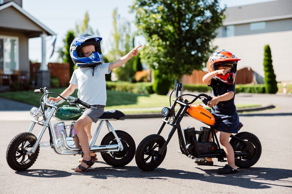Your Kids First Motorcycle: The HYPER GOGO Pioneer 12 Plus