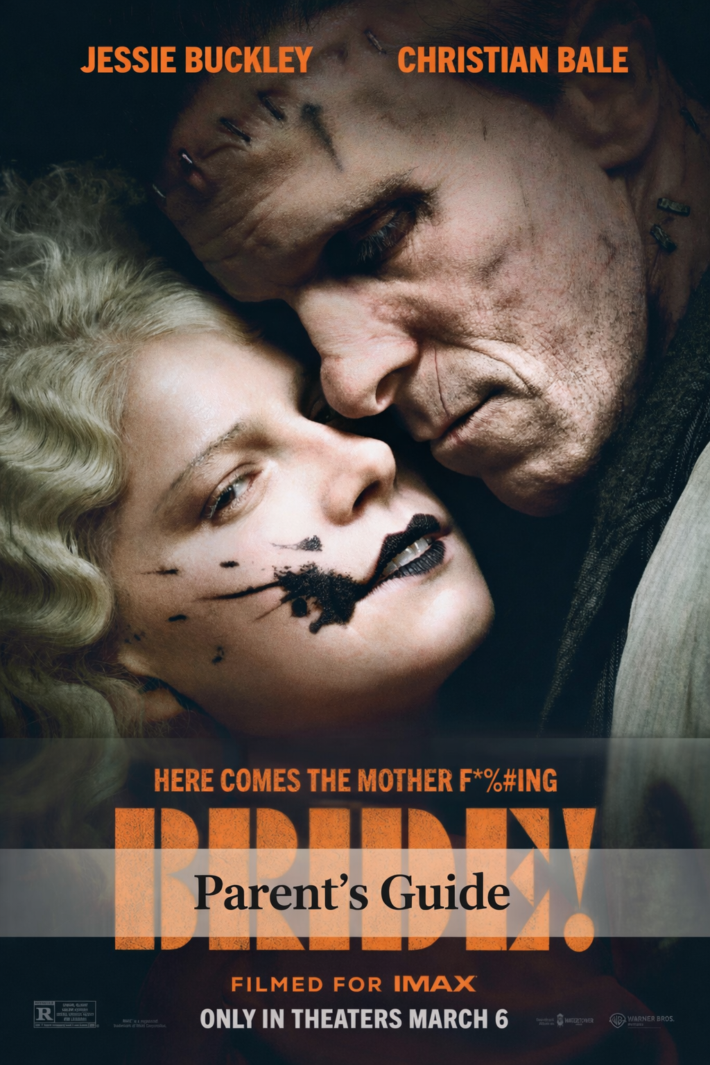 The Bride! (2026) Parents Guide: R Rating & Content Warnings