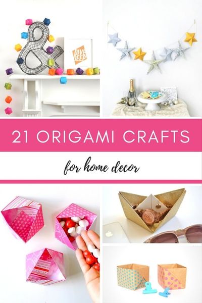 21 Origami Paper Crafts for Your Home