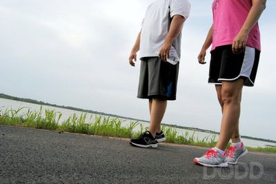 90 Day Challenge Couple walk