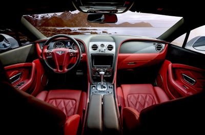 Car With Red Interior