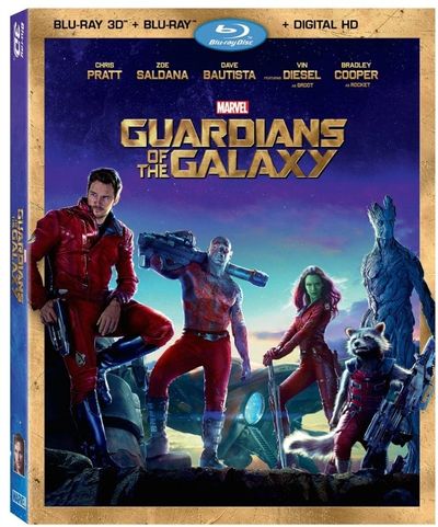 Guardians of the Galaxy on Blu-ray 12/9